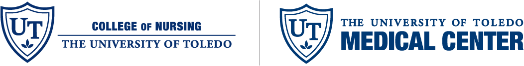 UTMC and College of Nursing logos
